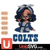 Indianapolis Colts Fan Girl Black Disney