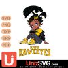 Iowa Hawkeyes Betty Boop Black