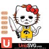 Iowa Hawkeyes Hello Kitty Michael Myers Horror