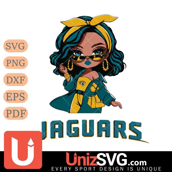 Jacksonville Jaguars Fan Girl Black Disney