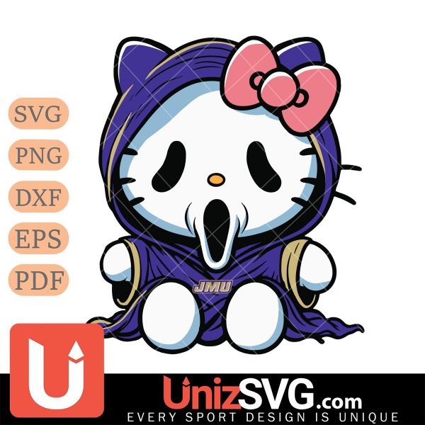 James Madison Dukes Hello Kitty GhostFace Horror