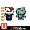 James Madison Dukes Hello Kitty Jack Skellington & Sally Horror