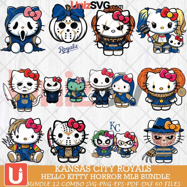 Kansas City Royals Hello Kitty Horror bundle 12