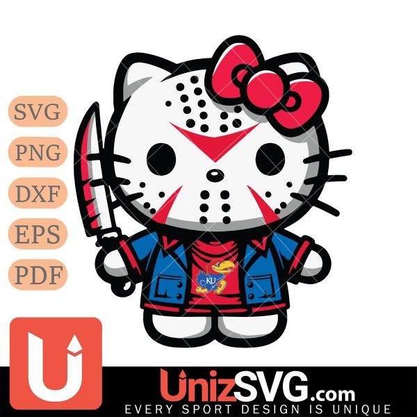 Kansas Jayhawks Hello Kitty Jason Voorhees Horror