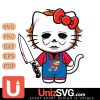 Kansas Jayhawks Hello Kitty Michael Myers Horror