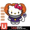 Kansas State Wildcats Hello Kitty Pennywise Horror