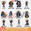 Kent State Golden Flashes Betty Boop Black NCAA bundle 12