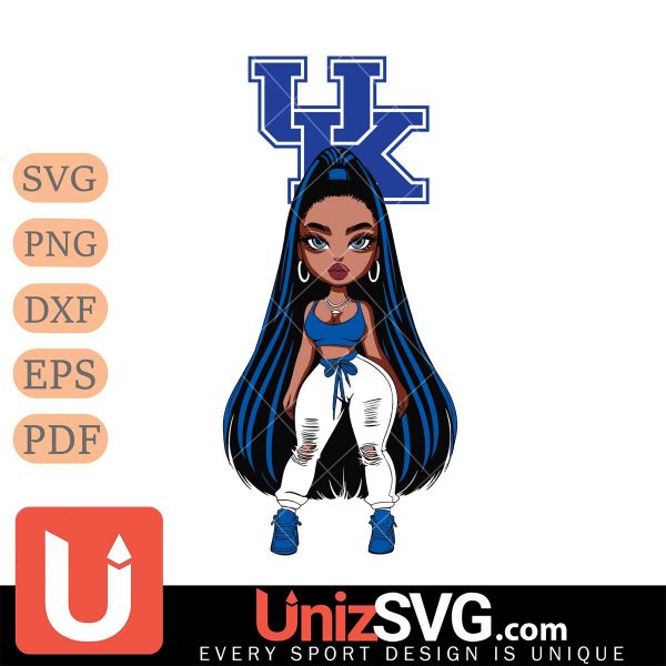 Kentucky Wildcats Fan Girl Lovely