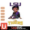 LSU Tigers Betty Boop Black