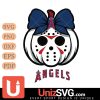 Los Angeles Angels Hello Kitty Jason Voorhees pumpkin Horror