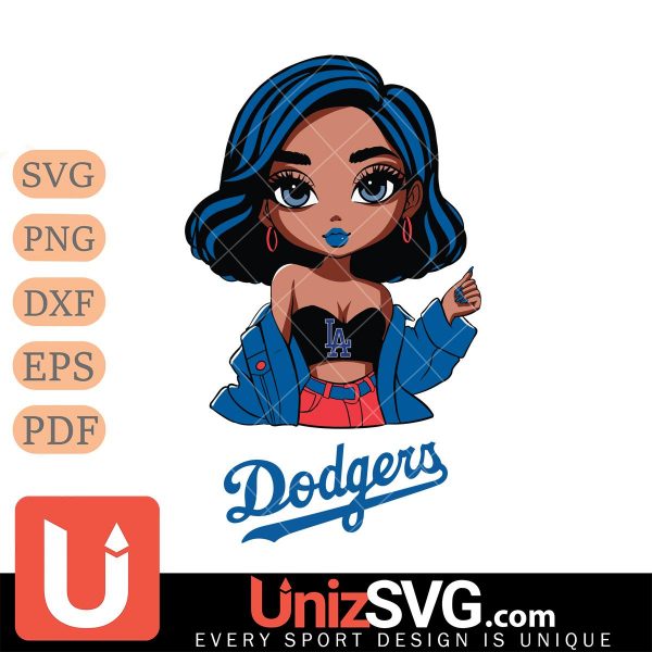 Los Angeles Dodgers Fan Girl Pretty