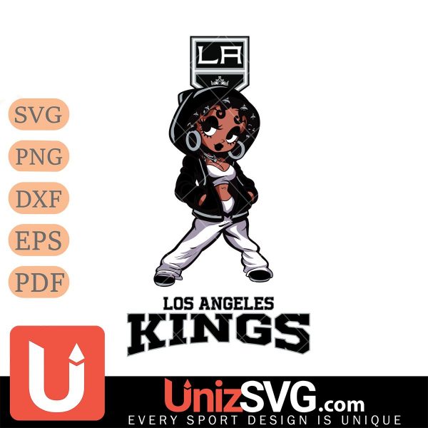 Los Angeles Kings Betty Boop Fan Girl