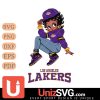 Los Angeles Lakers Betty Boop Stunning