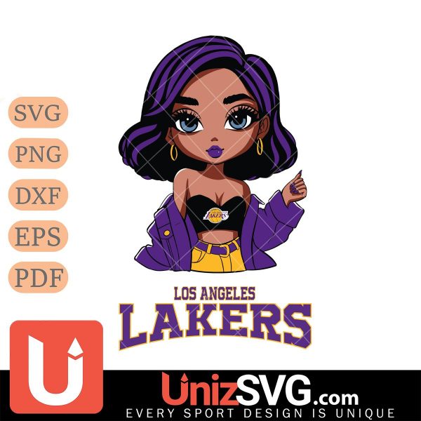 Los Angeles Lakers Fan Girl Pretty