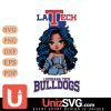 Louisiana Tech Bulldogs Fan Girl