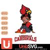 Louisville Cardinals Betty Boop Black