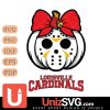 Louisville Cardinals Hello Kitty Jason Voorhees pumpkin Horror