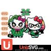 Marshall Thundering Herd Hello Kitty Joker x Harley Quinn Horror