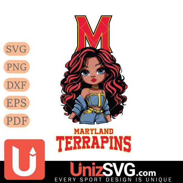 Maryland Terrapins Fan Girl