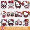 Massachusetts Minutemen Hello Kitty Horror NCAA bundle 12