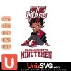 Massachusetts Minutemen Betty Boop Black