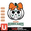 Miami Hurricanes Hello Kitty Jason Voorhees pumpkin Horror