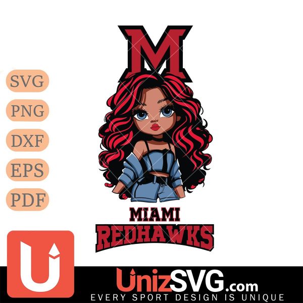 Miami RedHawks Fan Girl