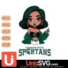 Michigan State Spartans Fan Girl Pretty