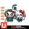 Michigan State Spartans Hello Kitty Joker x Harley Quinn Horror