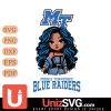 Middle Tennessee Blue Raiders Fan Girl