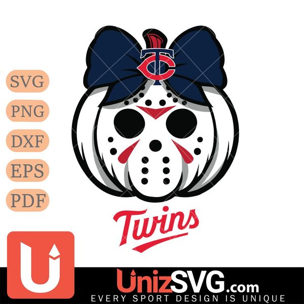 Minnesota Twins Hello Kitty Jason Voorhees pumpkin Horror