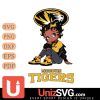 Missouri Tigers Betty Boop Black