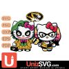 Missouri Tigers Hello Kitty Joker x Harley Quinn Horror