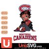 Montreal Canadiens Betty Boop Black