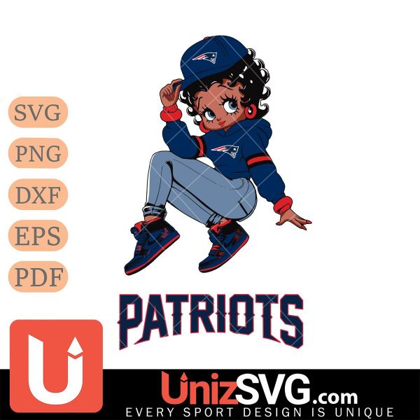 New England Patriots Betty Boop Stunning