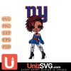 New York Giants Betty Boop Fan Girl black