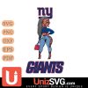 New York Giants Fan Girl Black