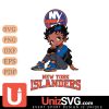 New York Islanders Betty Boop Black