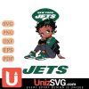 New York Jets Betty Boop Black