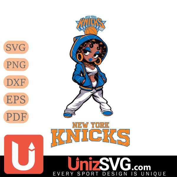 New York Knicks Betty Boop Fan Girl