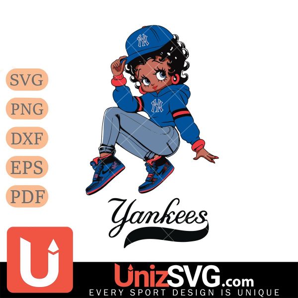 New York Yankees Betty Boop Stunning