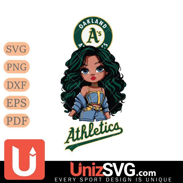 Oakland Athletics Fan Girl