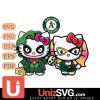 Oakland Athletics Hello Kitty Joker x Harley Quinn Horror