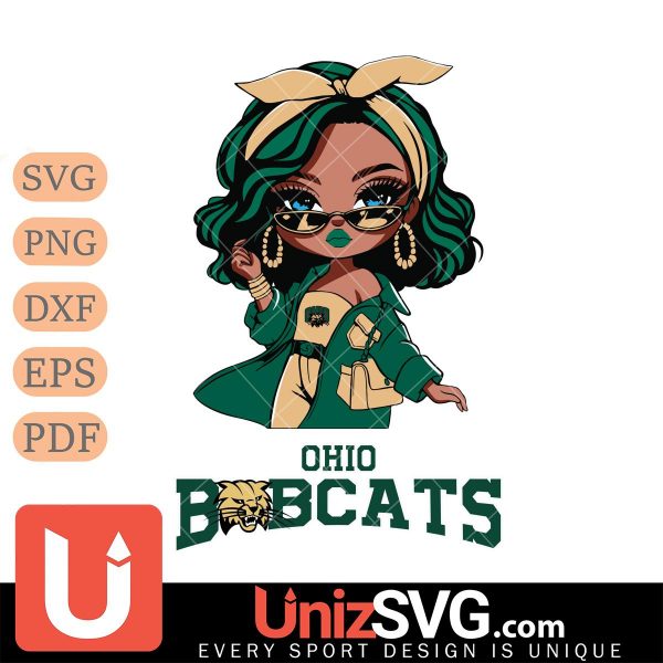 Ohio Bobcats Fan Girl Black Disney