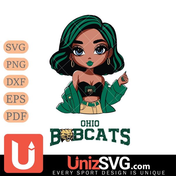 Ohio Bobcats Fan Girl Pretty