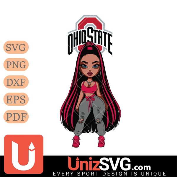 Ohio State Buckeyes Fan Girl Lovely