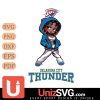 Oklahoma City Thunder Betty Boop Fan Girl