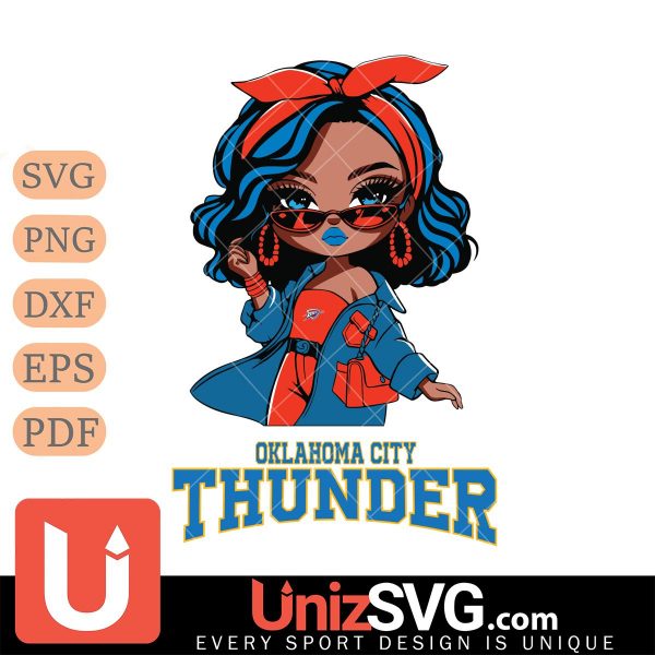 Oklahoma City Thunder Fan Girl Black Disney