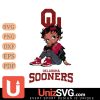 Oklahoma Sooners Betty Boop Black