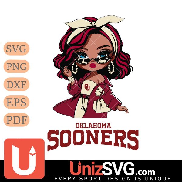 Oklahoma Sooners Fan Girl Black Disney